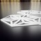Ekena Millwork Medium Hampton Decorative Fretwork Wall Panels in Architectural PVC, 15 3/8"W x 17 3/4"H x 3/8"T WALP16X18HMP - alternate 6